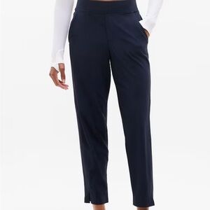 Athleta Brooklyn Mid Rise Ankle Pant black size 10